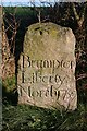 The Brumpton Liberty Boundary Stone in DL6 3QY