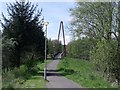 Cumbernauld, M80 footbridge in G68 9DJ