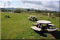 Picnic site beside Afon Sawdde in SA19 9BT