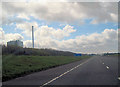 A74(M) south passing wood burning power station in DG11 1HA