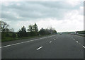 Approaching junction 19 exit from A74(M) south in DG11 3ED