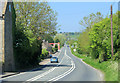 2012 : A37 Fosse Way looking north toward Shepton Mallet in BA4 6SZ