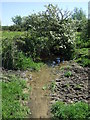 Watercourse off Hamilton Lane in Barkby Thorpe