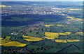 Luton from the air in LU6 3RF