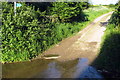 Ford on the farm lane and bridleway in MK19 6DY