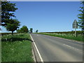 Melton Road (A607) towards Grantham in Waltham on the Wolds and Thorpe Arnold