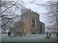 All Saints, Wing on a frosty morning in LU7 0NX