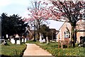 Bremhill churchyard and the old village school in SN11 9LB
