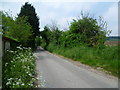 View along Sandy Lane, Betsham in DA13 9LU