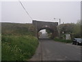 Station Road railway bridge in TS27 4AE