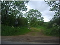 Track through fields off the B1040 near Waresley in SG19 3BU