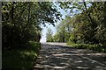 Approaching Crossroads near Ash Holt in DN21 4JL