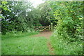 Footpath/bridlepath crossing in OX29 8EG