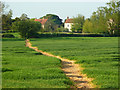 Footpath to Elms Farm in Spridlington