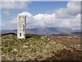 Trig point of Auchtertyre Hill in IV40 8EG