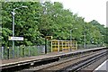 Liverpool-bound platform, Bromborough Rake Railway Station in CH62 7EN