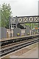 A downpour at Eastham Rake Railway Station in CH62 9AL
