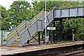 Footbridge, Capenhurst Railway Station in CH66 2HQ
