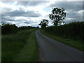 Kexby Road heading west in Glentworth