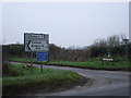 Junction with Woodcutts Lane - B3078 in BH21 5AA