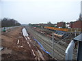Rail engineering works at Handsacre in WS15 4FH