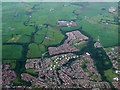 Meikle Earnock from the air in ML3 8RT