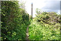 Bridleway to the power station in Grain