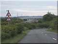 M4 and bridleway overbridge from Redham Lane in BS35 4HQ