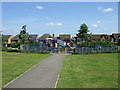 Children's playground in PE29 6JQ