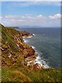 Cliffs south of White Port in DG8 8HW
