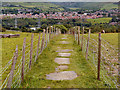 "Flaggy Fields" - The Path Between Ridge Hill and Heyrod in SK15 1BL