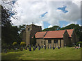 The graveyard, All Saints' Church, Barnacre in Barnacre-with-Bonds