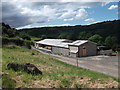 New farm buildings at Pen-y-gelli in LL20 7AU