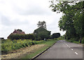 Leaving South Somercotes by Grove Farm in South Somercotes