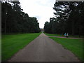 The drive at Upton House in Ratley and Upton