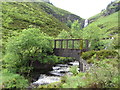 Footbridge near Garreg Lwyd in CF42 5SB