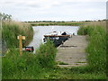 Boat at the quay in NR29 5LN