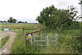 Footpath off Fen Road in Washingborough