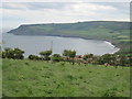 Robin Hoods Bay and Ravenscar from High Lane in YO22 4PQ