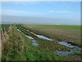 Bridleway and view across Vale of Pewsey in SN10 3QH