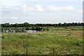 Lake in old workings by Magna Park in MK17 7ED
