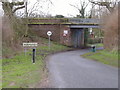 Railway bridge at Hunmanby in YO14 0PS