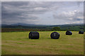 Silage bales near Aughton in LA2 8LS