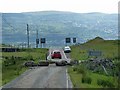 Minor road above Merthyr Tydfil in Town Community