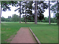 Sonning Golf Club 4th tee and 3rd green in RG5 4FH