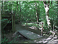 Footbridge near Northfields Farm in Hockley Ward