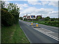 The 1066 Country Walk joining the A271 at Boreham Street in Boreham Street