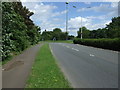 Bretton Way approaching roundabout in PE3 9BT