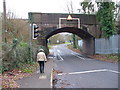 Merrow Railway Bridge in GU4 7HE