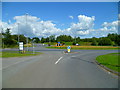 Roundabout on the A37 south of Yeovil in BA22 9HB